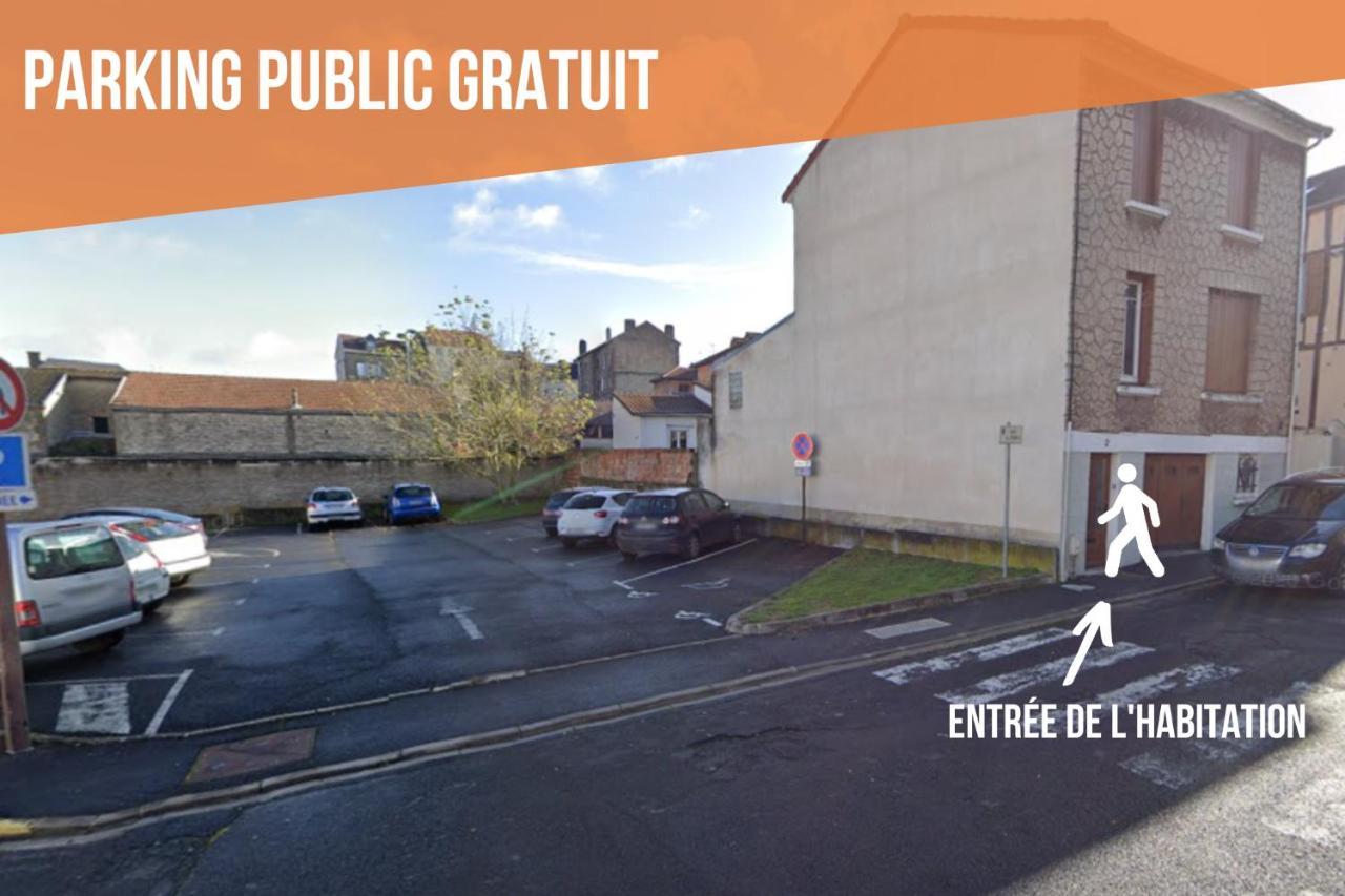 Promenade D'Automne - Netflix & Wifi - Climatisation- Parking Gratuit - Check-In 24H24 - Emplacement Velos - Goodmarning Châlons-en-Champagne Exterior foto